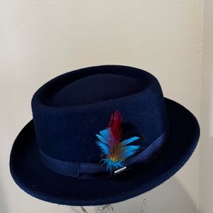 Stacy Adams 100% Wool Hat Hat Large. Excellence Condition.